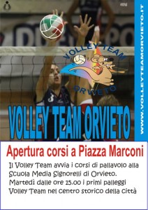 Volley Team Orvieto (locandina corsi)