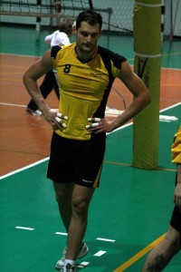 Luca Battistelli sconsolato