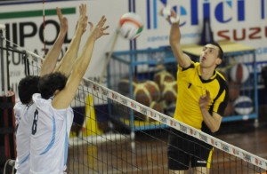 Andrea Bocciolesi in attacco