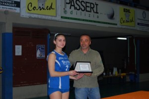 Alessia Pagliari Mvp del torneo a Bastia