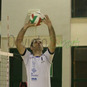 Alessandro Pasquini in palleggio