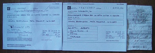 Pianeta Volley (attestazioni di pagamento) Pianeta Volley (attestazioni di pagamento)