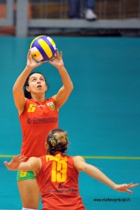 Irene Tocca in palleggio