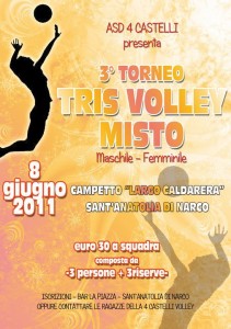 Tris Volley (locandina)
