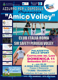 Amico Volley 2011 (volantino) Amico Volley 2011 (volantino)