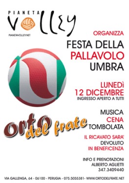 Pianeta Volley (locandina) festa 2011