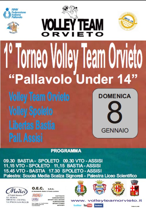 Torneo Volley Team Orvieto under 14 2012 Torneo Volley Team Orvieto under 14 2012