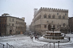 Perugia Fontana Maggiore (neve) Perugia Fontana Maggiore (neve)