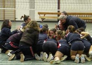 Volley Spoleto (esultanza)