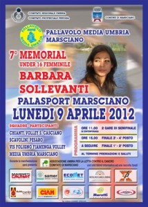 Memorial Barbara Sollevanti 2012 (locandina)
