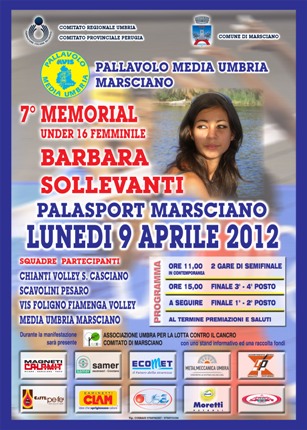 Memorial Barbara Sollevanti 2012 (locandina)