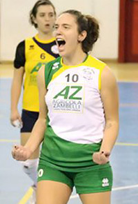 Campana Erika (esulta)