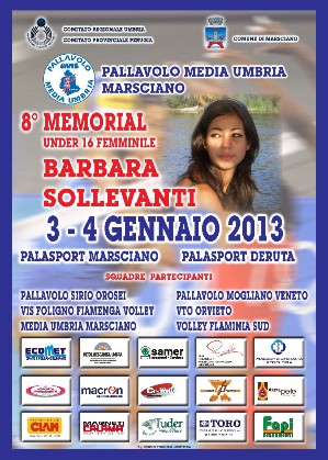 Memorial Barbara Sollevanti (locandina) 2013