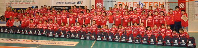 Citta di Castello Pallavolo (gruppi) minivolley