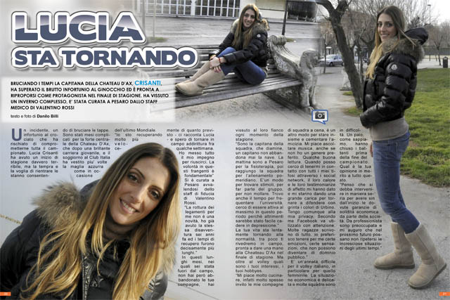 iVolley Magazine (Lucia Crisanti)