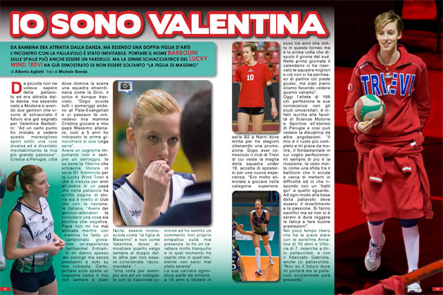 iVolley Magazine (Valentina Barbolini)