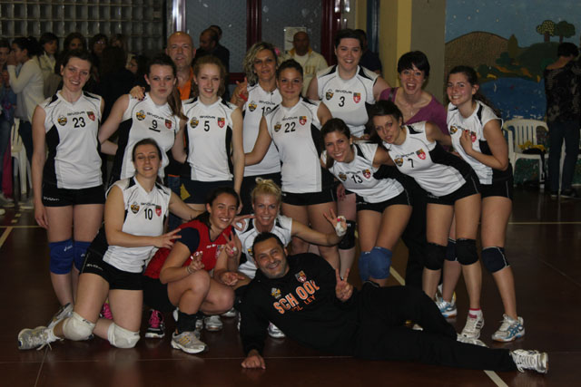 School Volley San Martino in Campo (festeggiamenti)