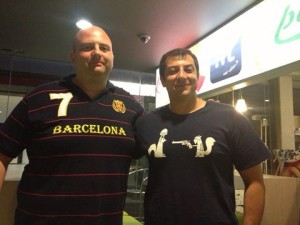 Il direttore sportivo Fabio Bettucci ed il coach Puya Montazemi