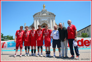 La squadra U13 3x3 Gherardi Svi Città di Castello