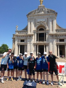 Le due squadre Sir Safety ad Assisi