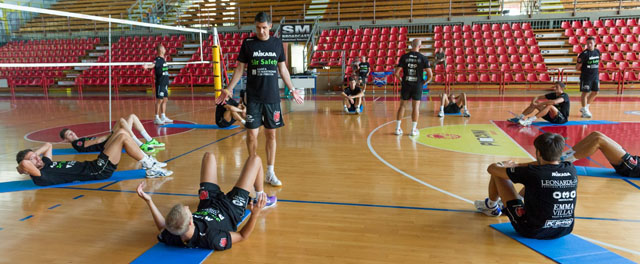 Sir Safety Perugia (preparazione)