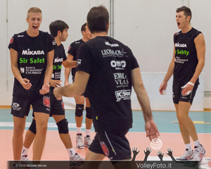 Sir Safety Perugia (esulta)