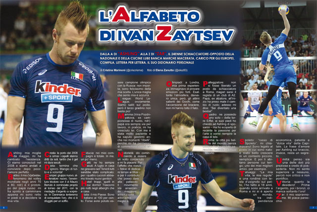 iVolley Magazine (Zaytsev Ivan)