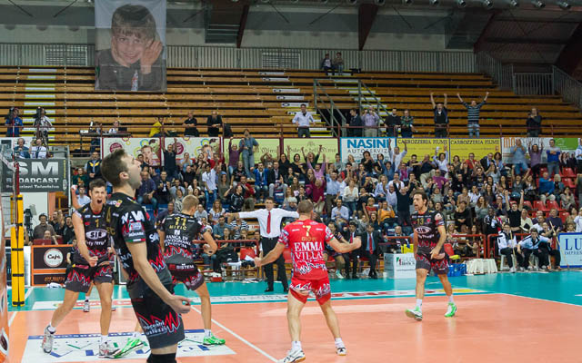 Sir Safety Perugia (esultanza)