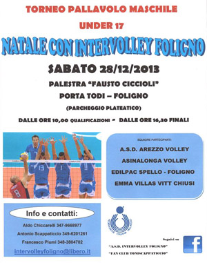 Inter Volley Foligno (torneo Natale)