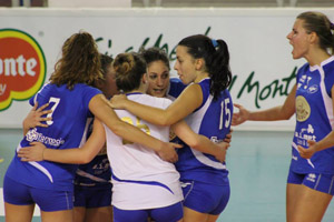 San Giustino Volley (esultanza)