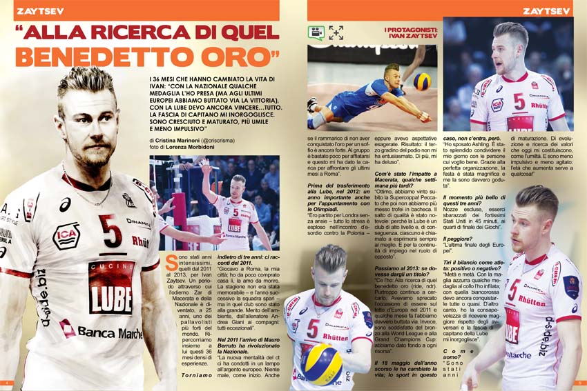iVolley Magazine (Ivan Zaytsev)