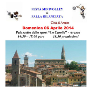 Arezzo (locandina minivolley)