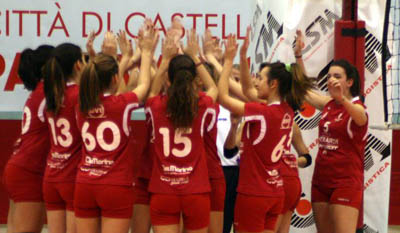 Gherardi Cartoedit Città di Castello (esulta) under 16 femminile
