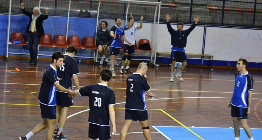 Italchimici Foligno (esultanza)