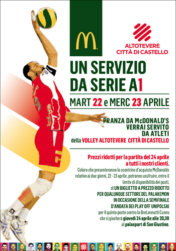 Altotevere Città di Castello con Mc Donalds (locandina)