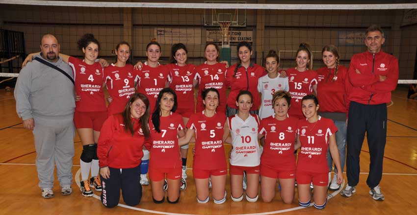 Gherardi Cartoedit Città di Castello (team) prima divisione femminile rossa
