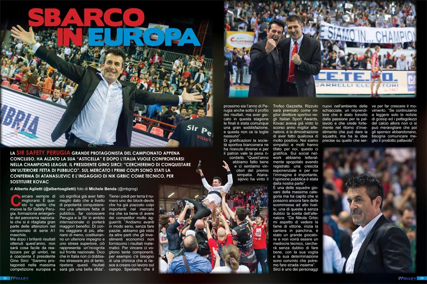 iVolley Magazine (Sir Safety Perugia)