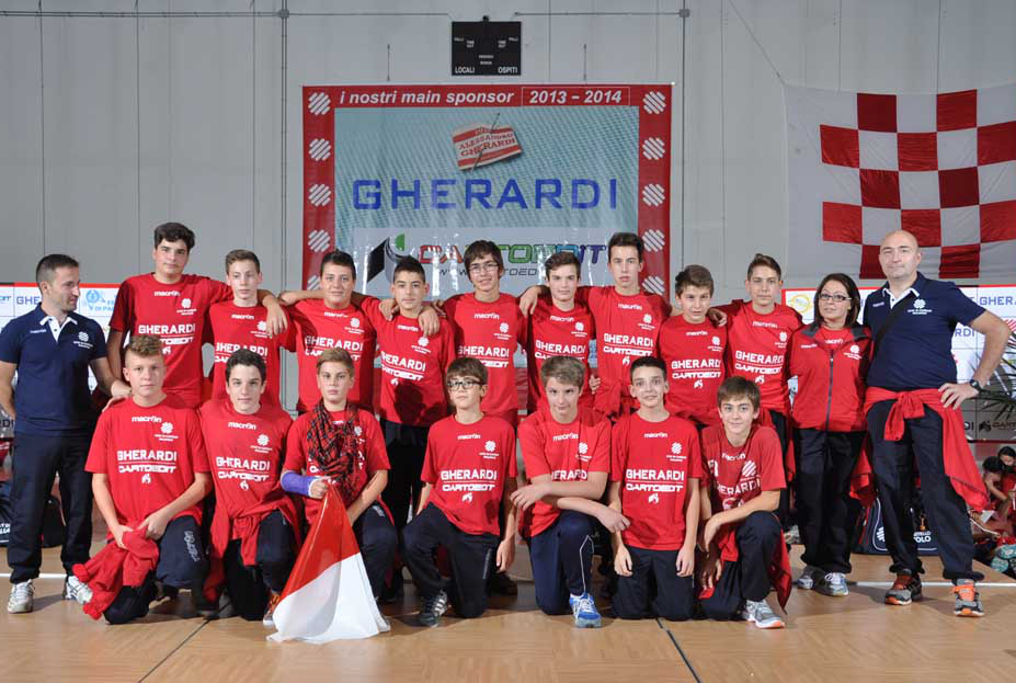 Gherardi Cartoedit Città di Castello (team) under 14 maschile 2013/2014
