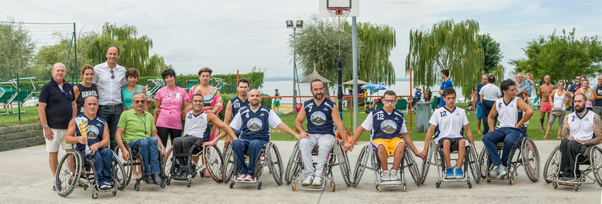 Sartoretti premia basket in carrozzina