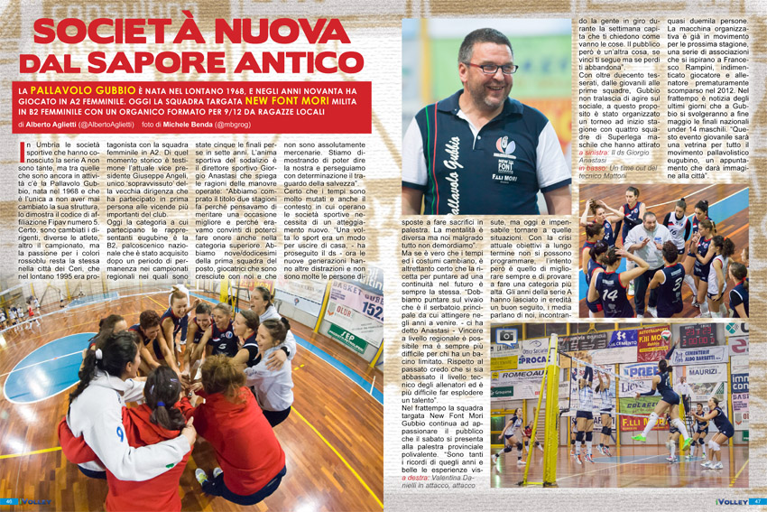 iVolley Magazine (New Font Mori Gubbio)