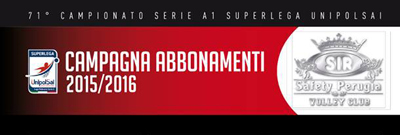 Sir Conad Perugia - campagna abbonamenti