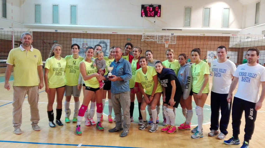 School Volley Bastia (premiazione)