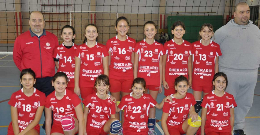 Città di Castello Pallavolo (team) under 12 rosso