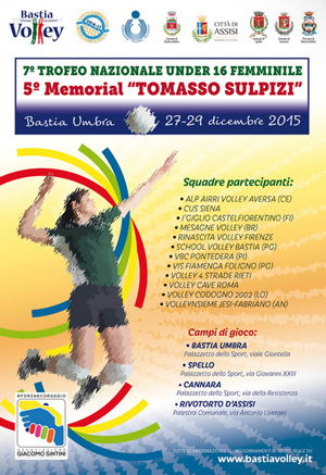 Memorial Tomasso Sulpizi 2015 (locandina)