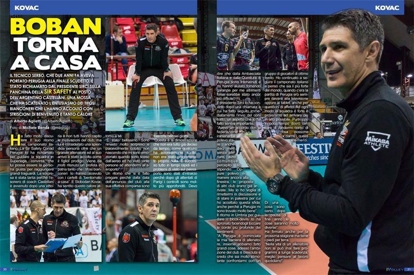 iVolley Magazine (Slobodan Kovac)
