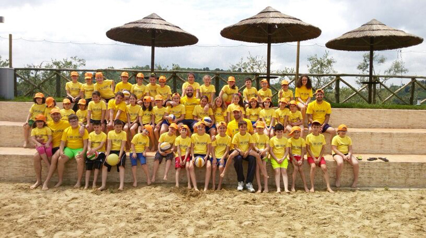 Marconi Spoleto (gruppo) minivolley sabbia