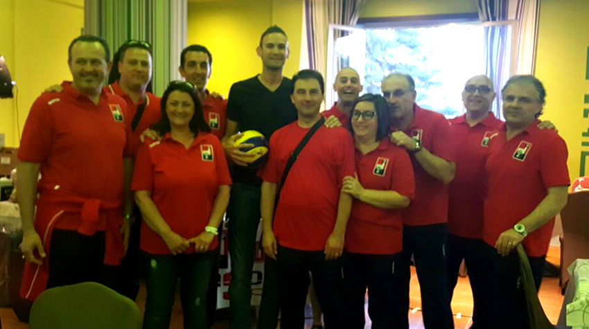 Spello Volley con Giacomo Sintini