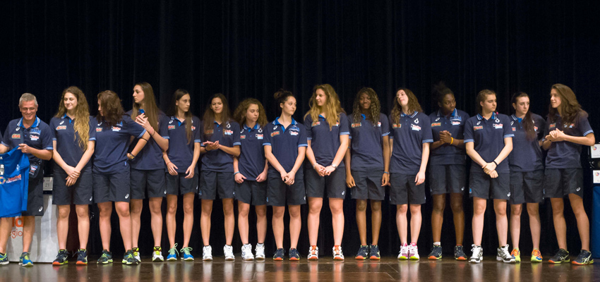 Italia (premiazioni) under 17 femminile