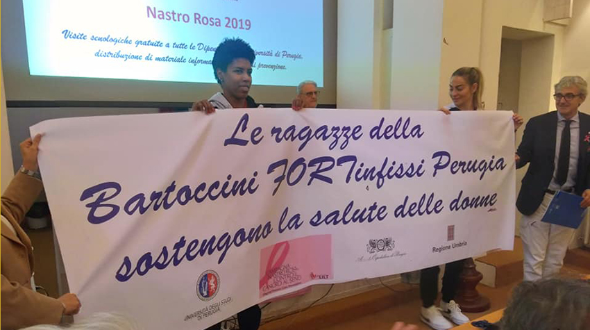 Bartoccini Fortinfissi Perugia (striscione)