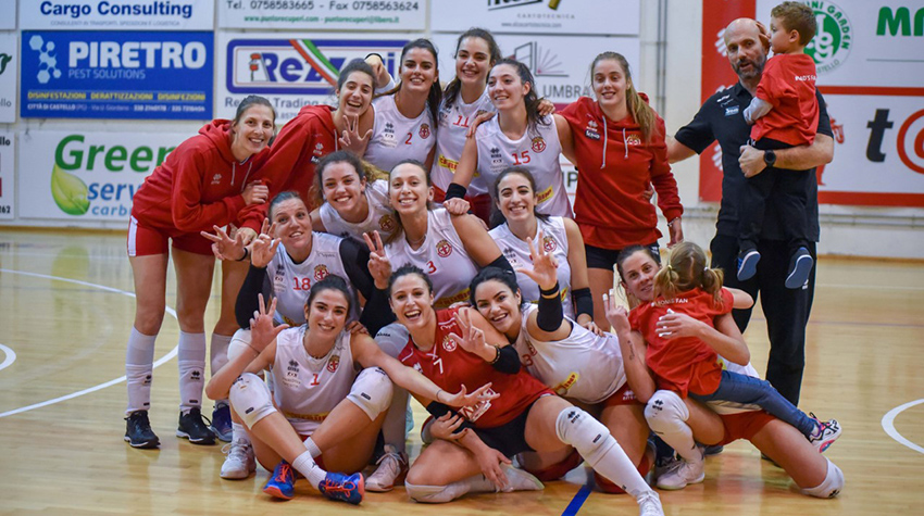 Volley Città di Castello (festeggia)